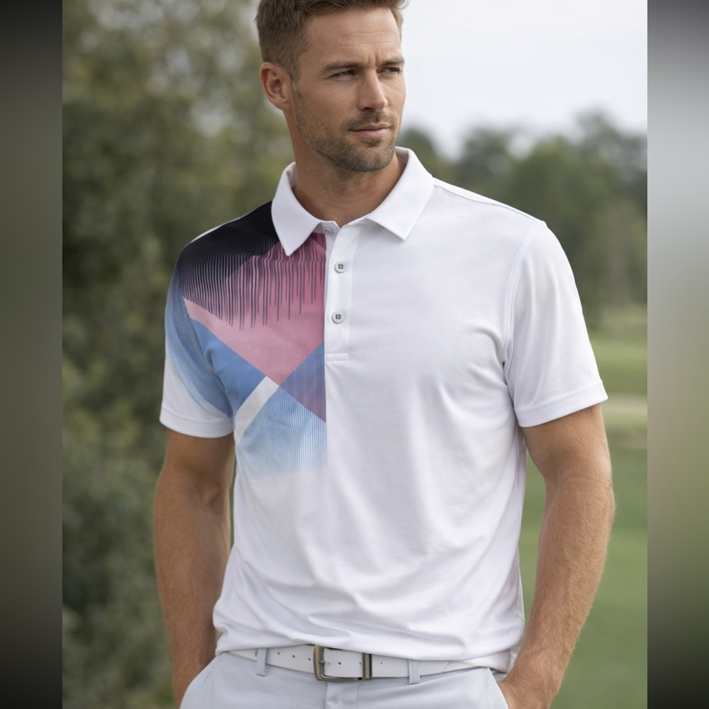 Greg Norman short sleeve polo, size S